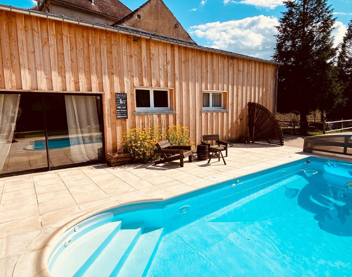 Pool House-L'Hirondelle De Sermizelles- Grand Jardin, Calme Et Nature Aux Portes Du Morvan Eksteriør billede