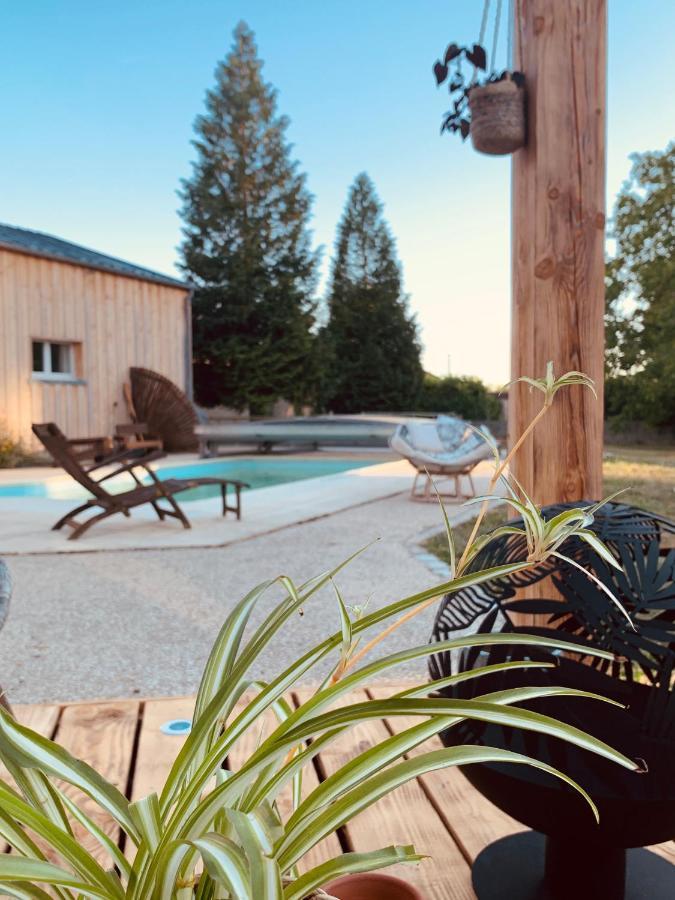 Pool House-L'Hirondelle De Sermizelles- Grand Jardin, Calme Et Nature Aux Portes Du Morvan Eksteriør billede