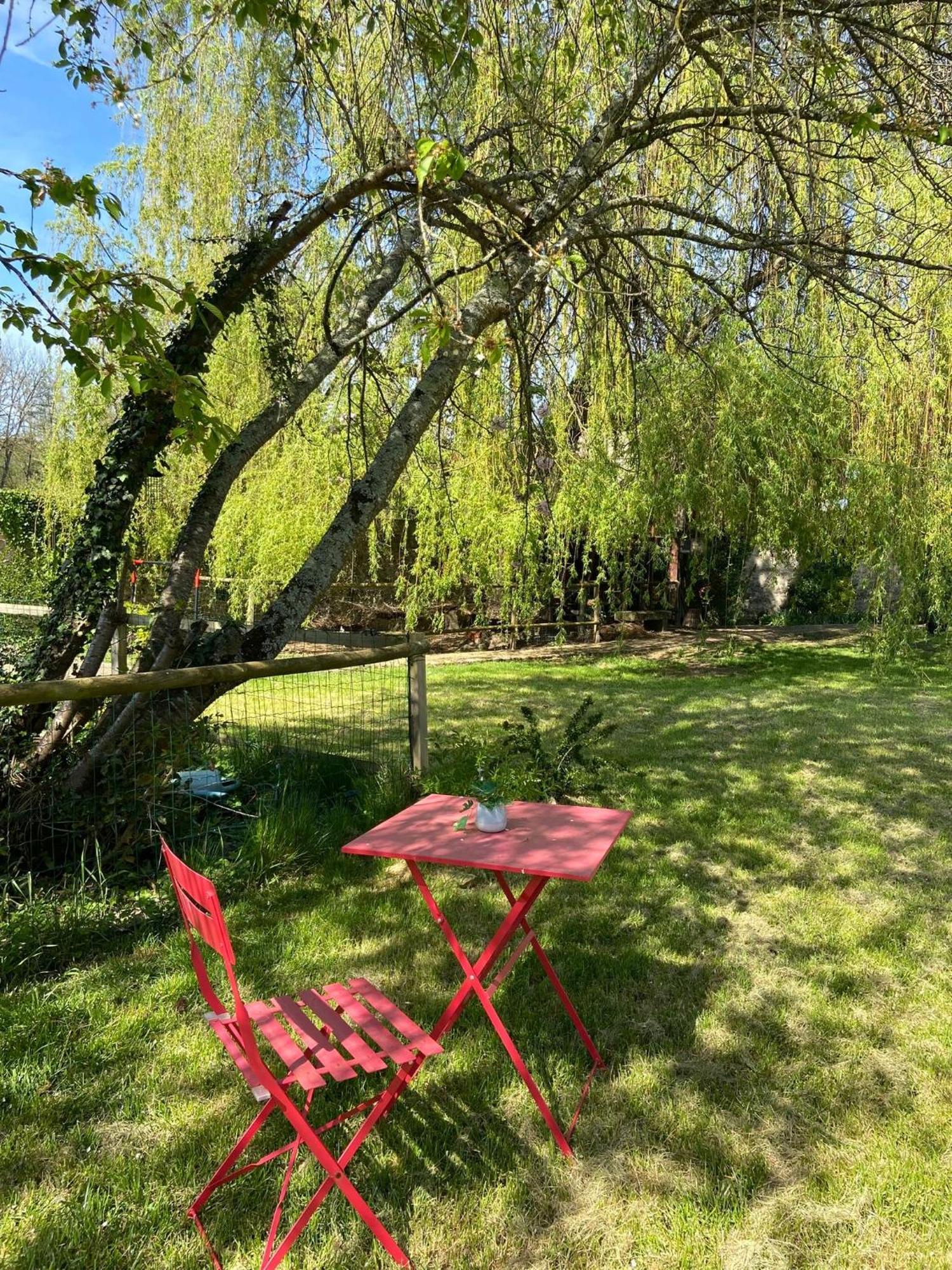 Pool House-L'Hirondelle De Sermizelles- Grand Jardin, Calme Et Nature Aux Portes Du Morvan Eksteriør billede